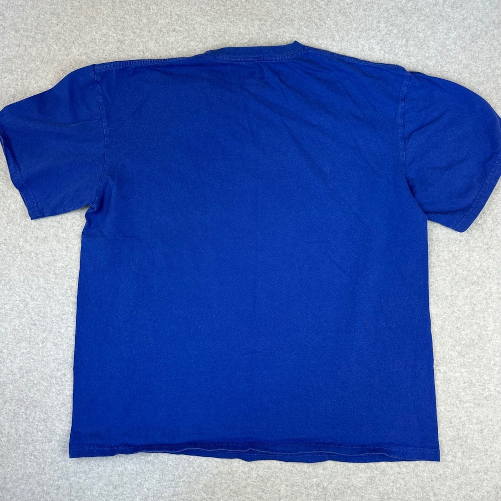 NFL Team Apparel New York Giants Worlds Greatest Dad T-Shirt Blue XL Cotton - Picture 6 of 8